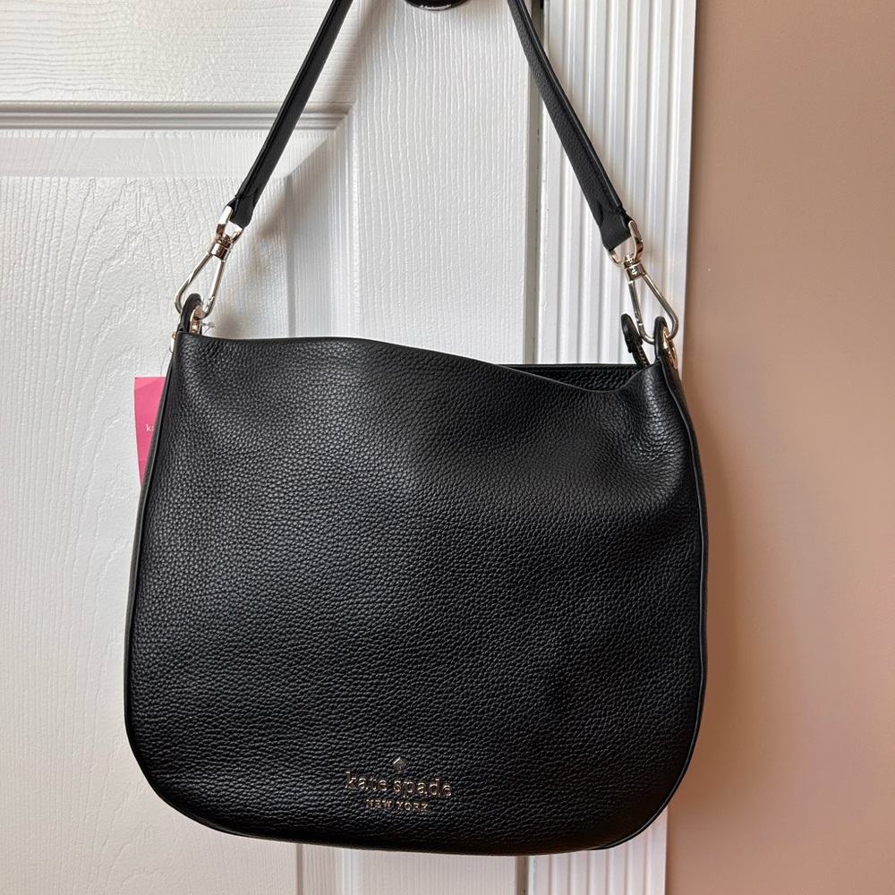 Final sale- NWT-Kate spade black shoulder bag.